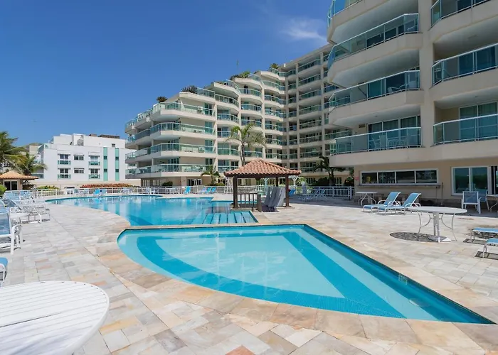 Apto Na Praia Do Pontal Com Vista Deslumbrante - Villa Del Sol Residences Rio de Janeiro